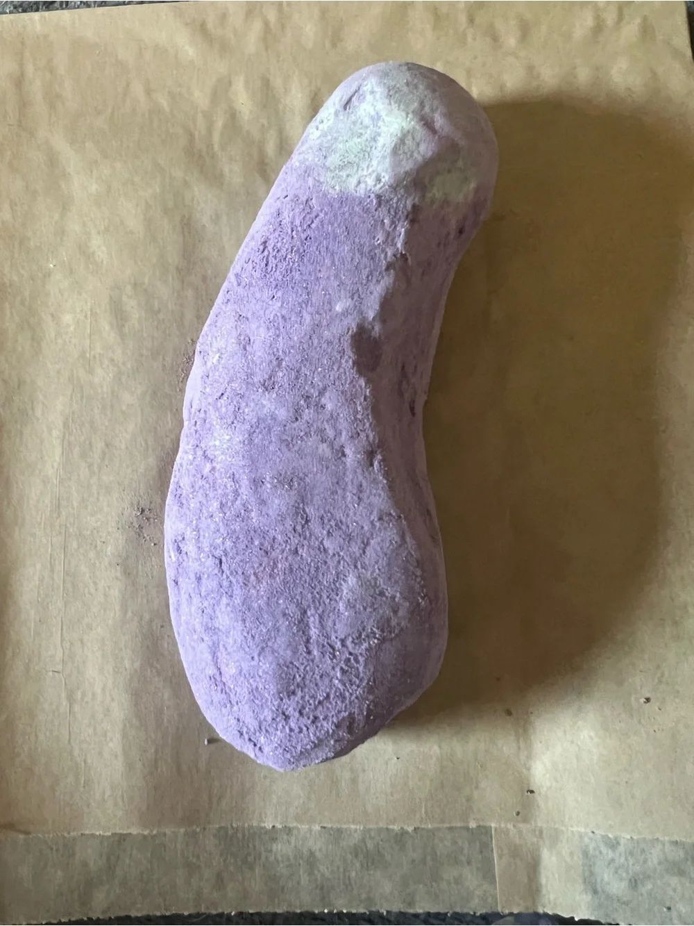 LUSH AUBERGINE (eggplant) BATH BOMB KITCHEN EXCLUSIVE FEBRUARY 2026